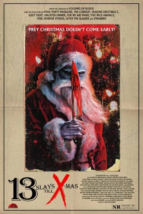 13 Slays Till X-Mas poster